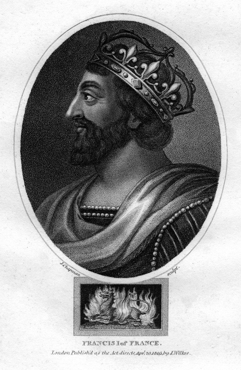 František I., král Francie, 1805. od J. Chapman