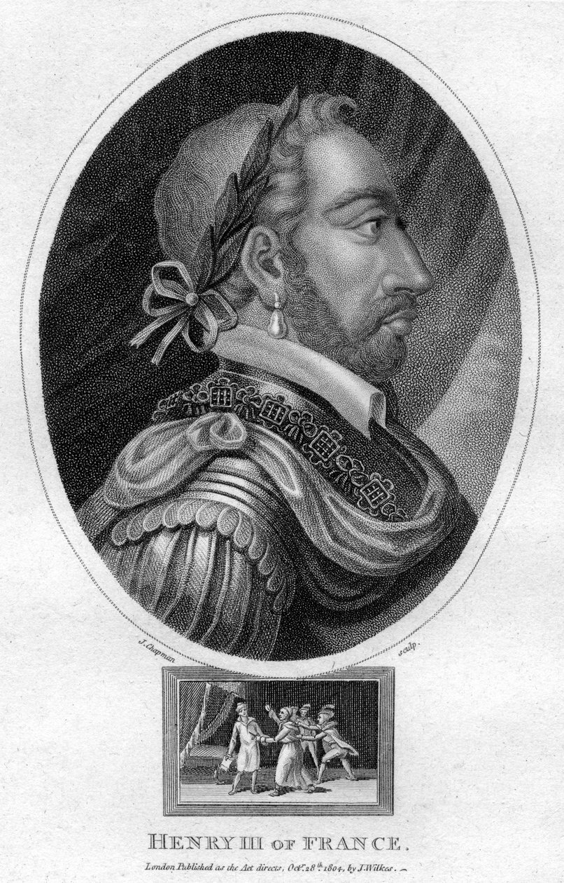 Jindřich III., francouzský král, 1804. od J. Chapman