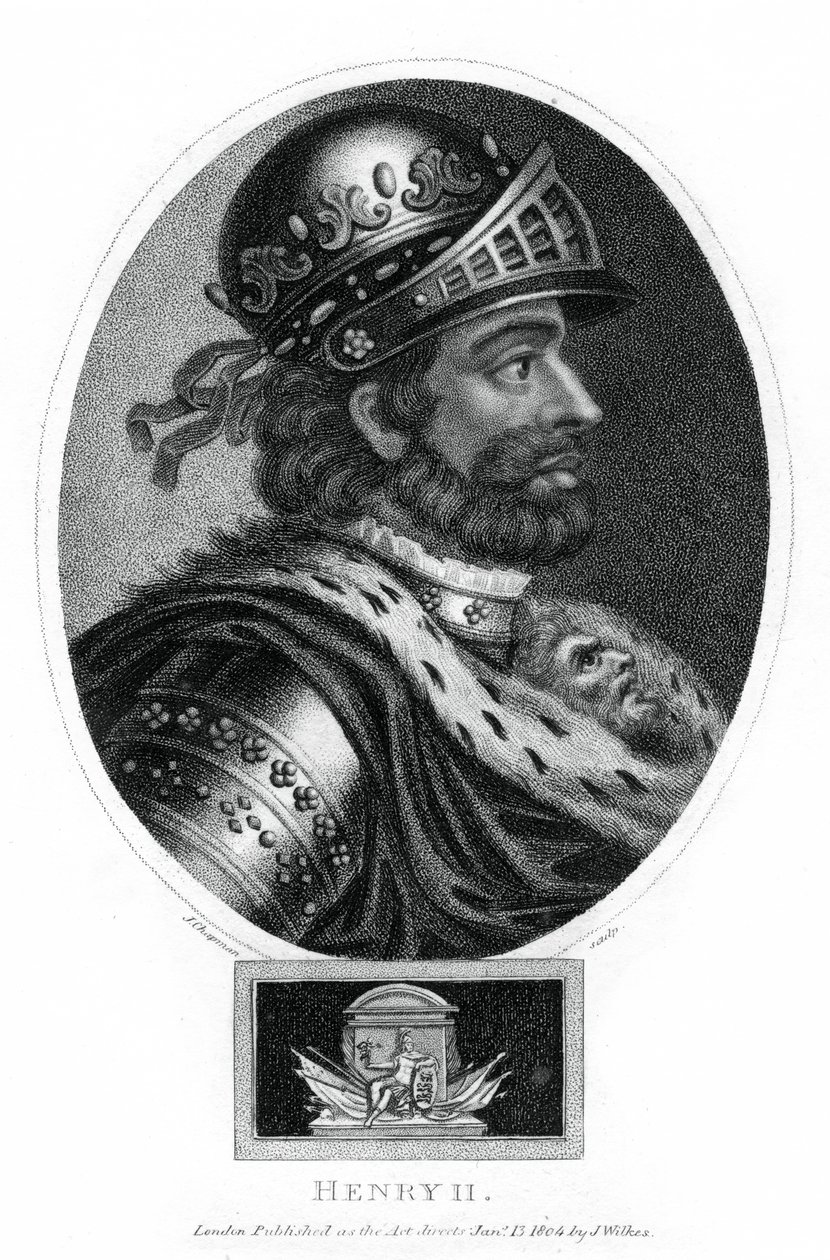 Jindřich II., anglický král, 1804. od J. Chapman
