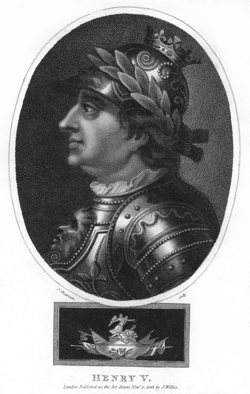 Jindřich V., anglický král, 1803. od J. Chapman