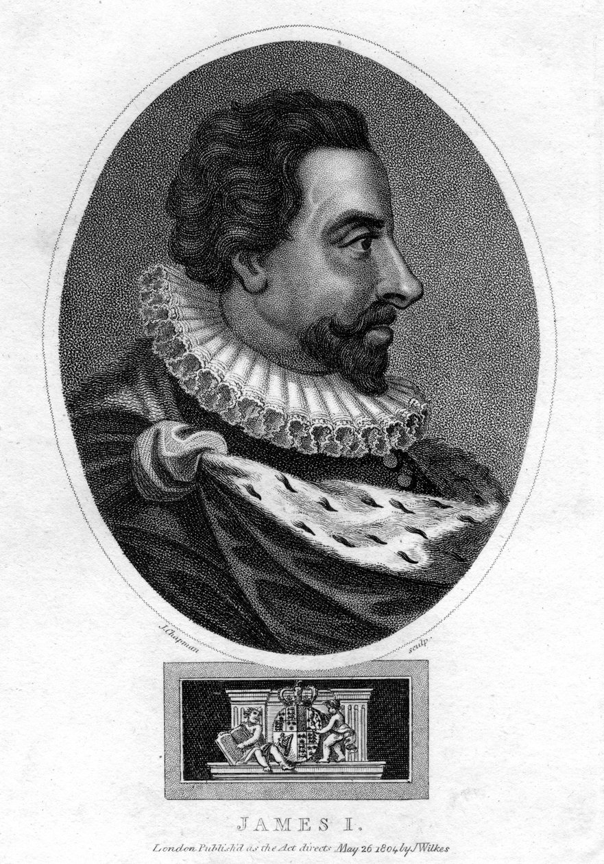 Jakub I. Anglický, 1804. od J. Chapman