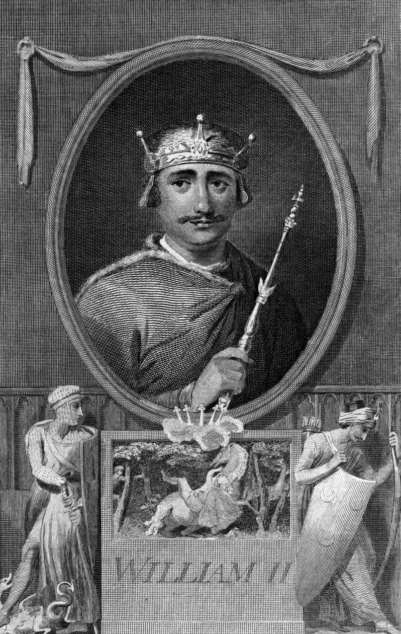 Anglický král Vilém II., 1788. od J. Collyer