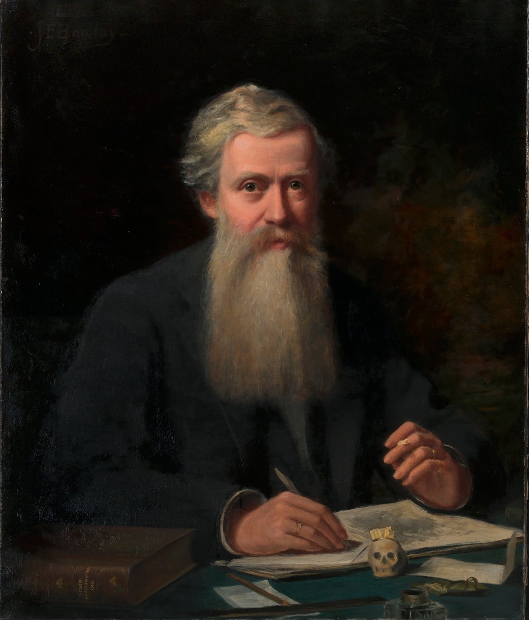 Portrét Elliota Couese, 1898. od J. Edward Barclay