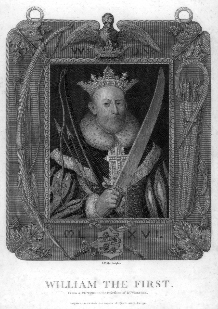 Vilém I., anglický král, 1793. od J. Fittler