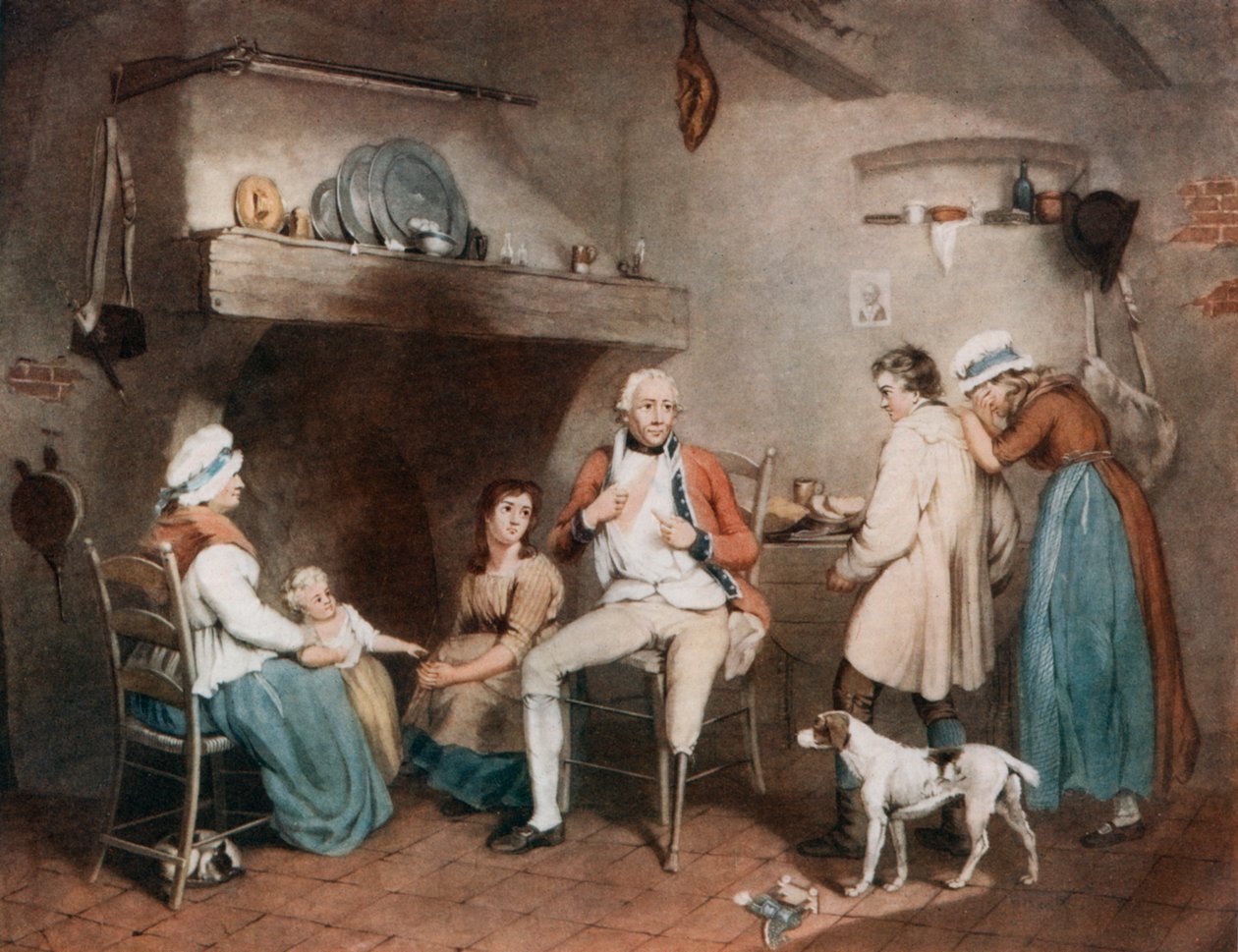 Zraněný voják, 1913. od J. R. Smith