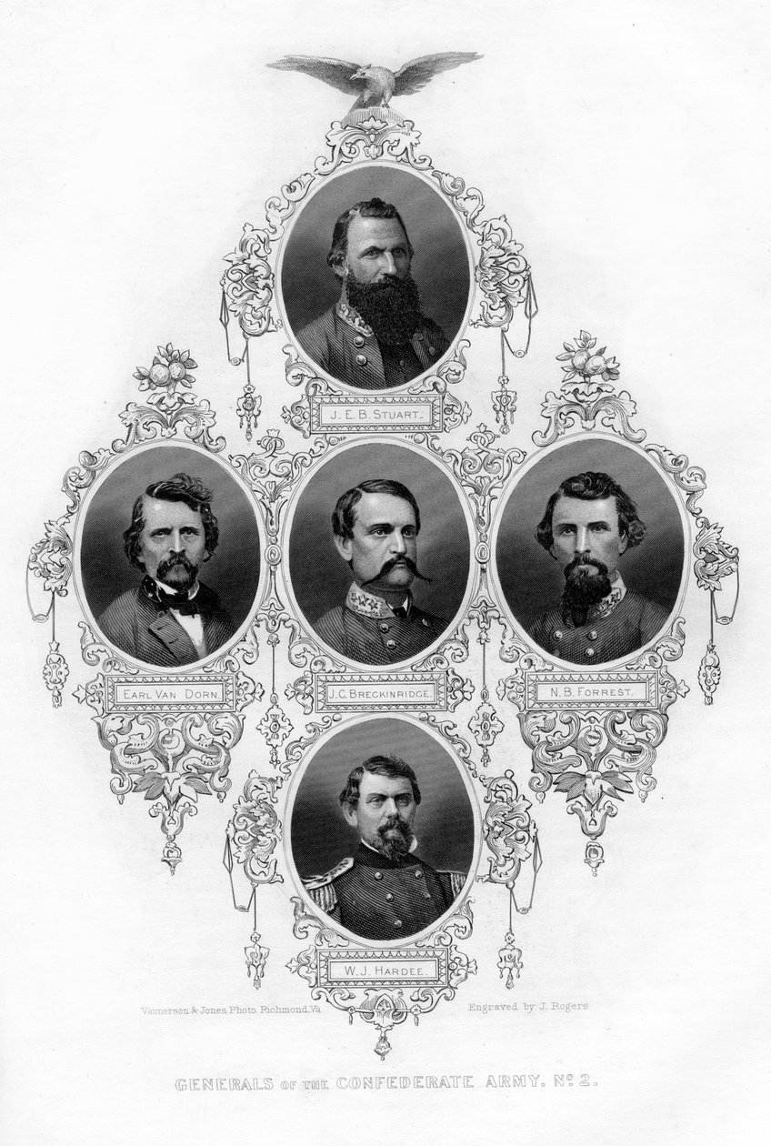 Generálové armády Konfederace, 1862-1867. od J. Rogers