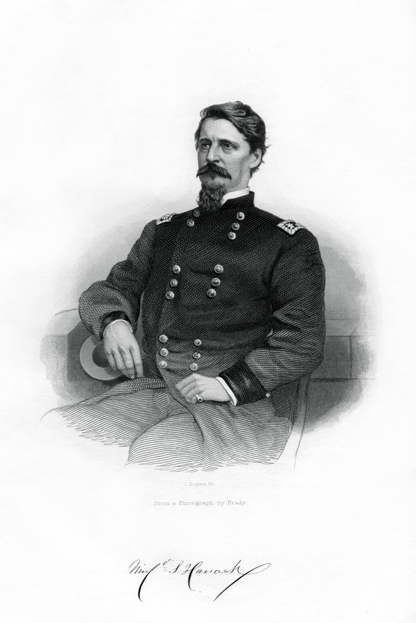 Winfield Scott Hancock, generál Unie, 1862-1867. od J. Rogers