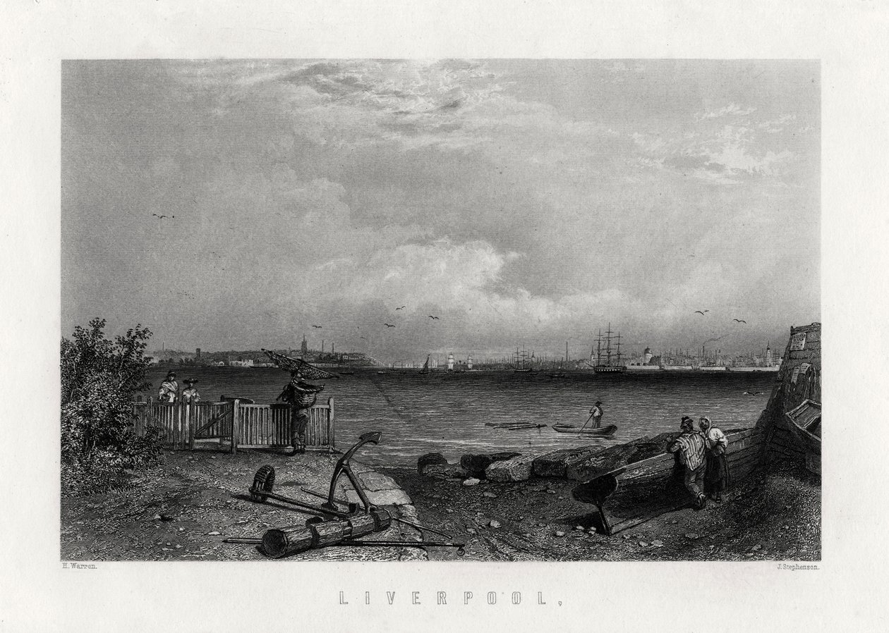 Liverpool, Anglie, 1883 od J. Stephenson