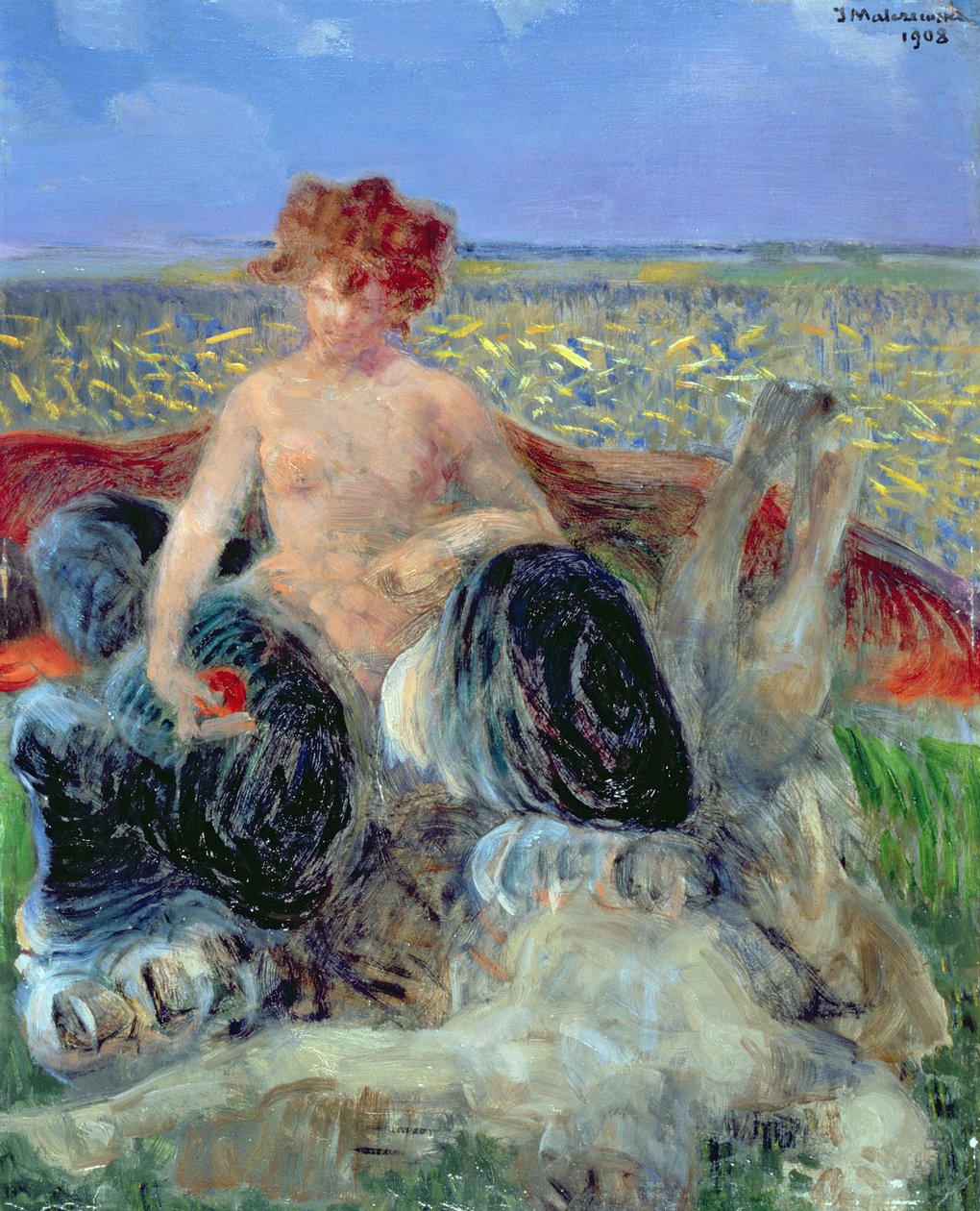 Chimaera, 1908 od Jacek Malczewski