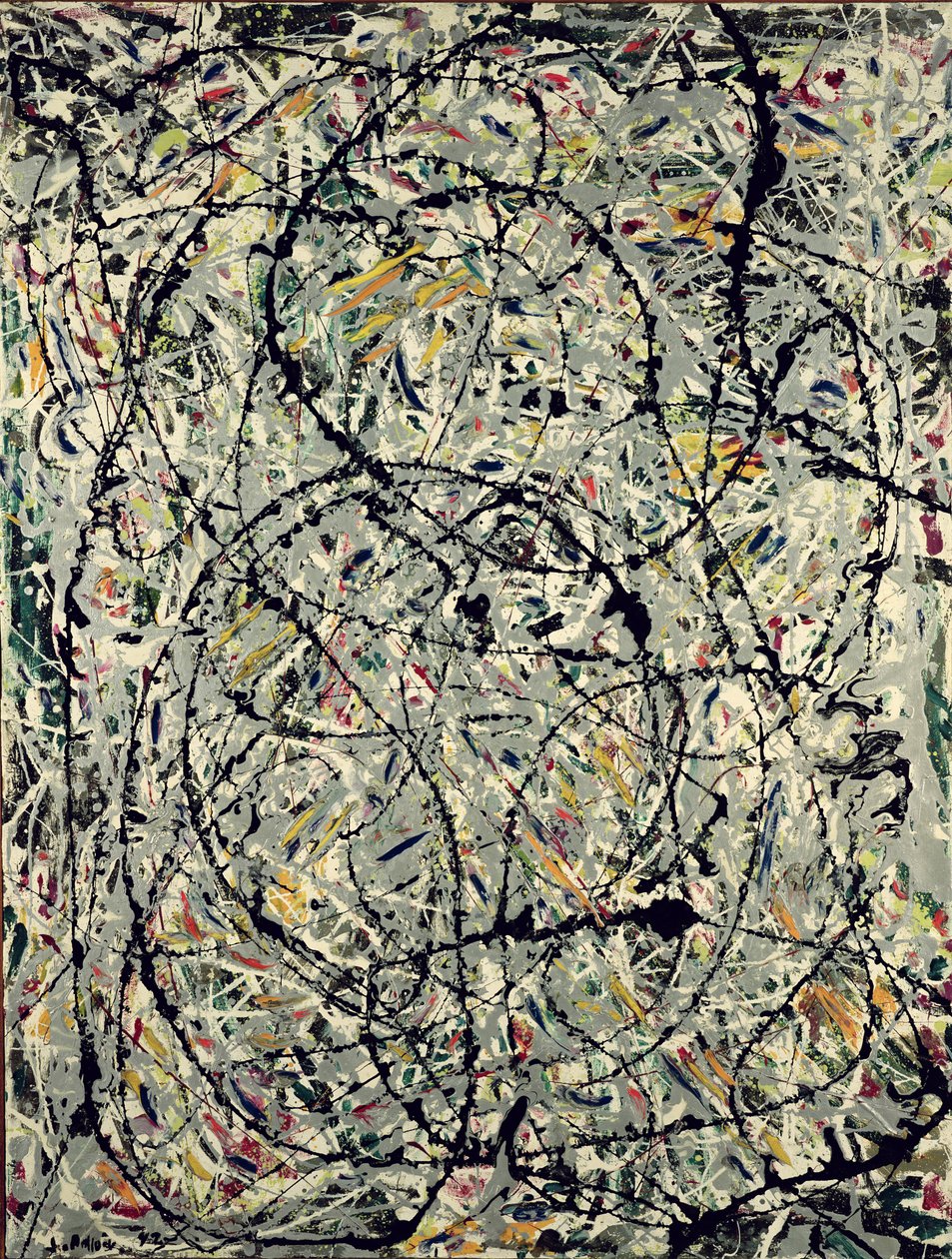 Zvlněné stezky od Jackson Pollock