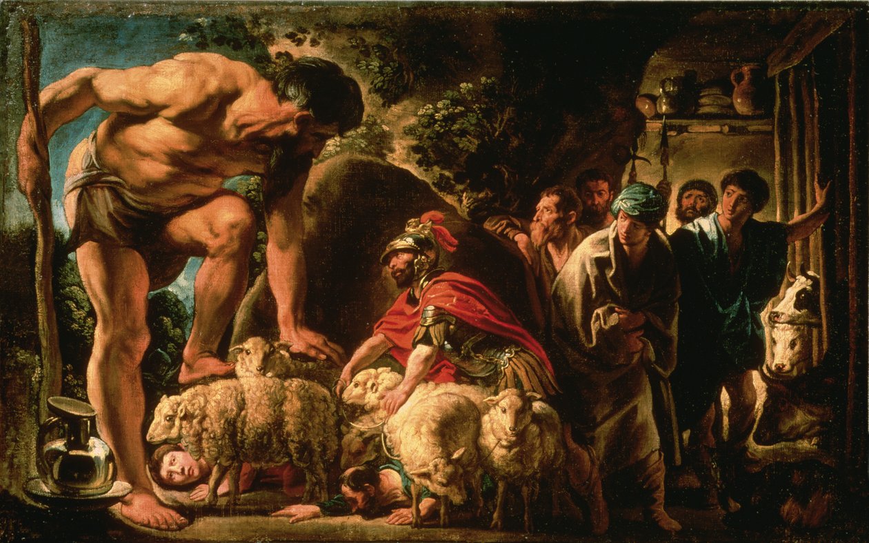 Odysseus od Jacob Jordaens