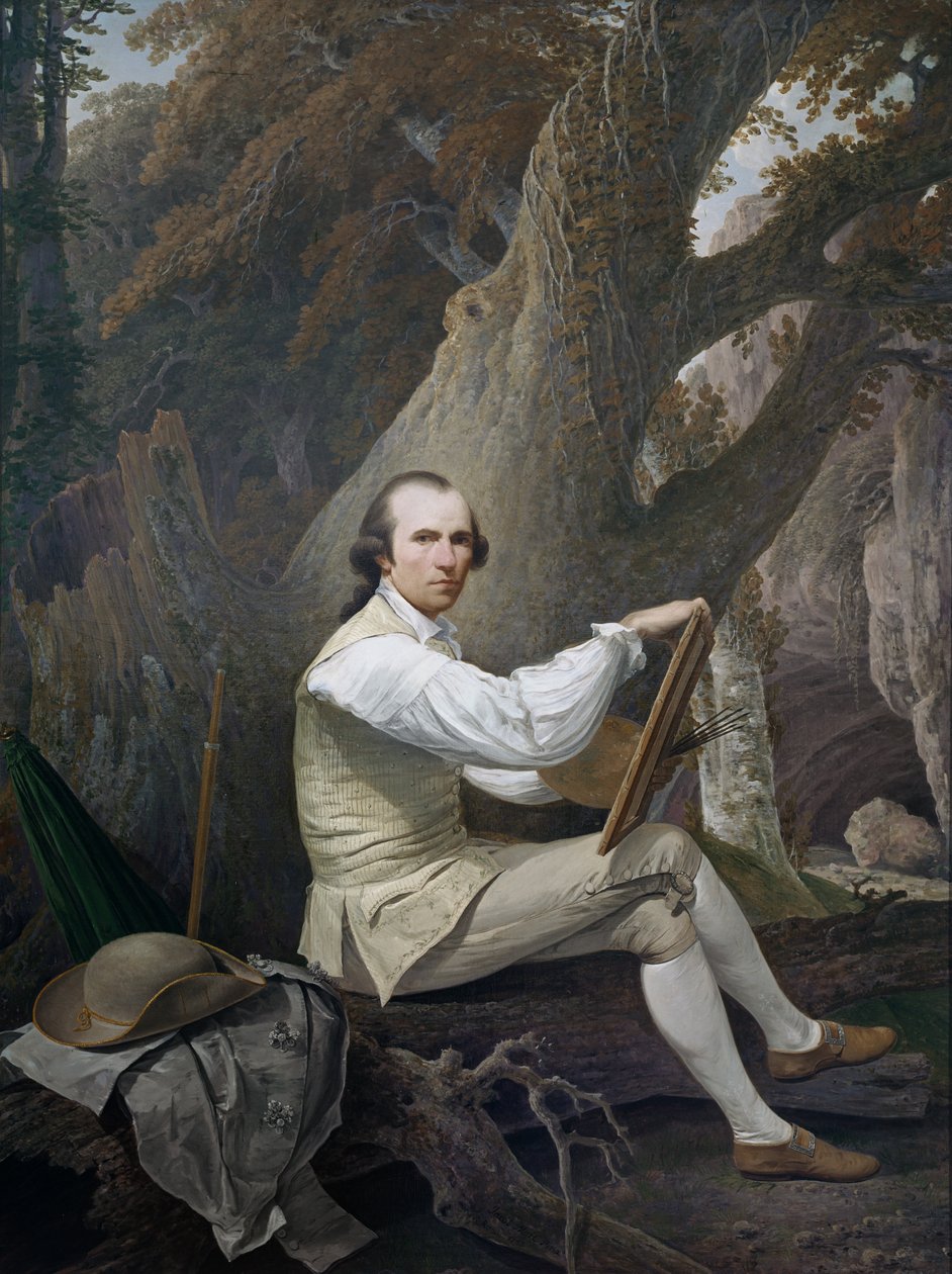 Autoportrét, 1783 od Jacob More