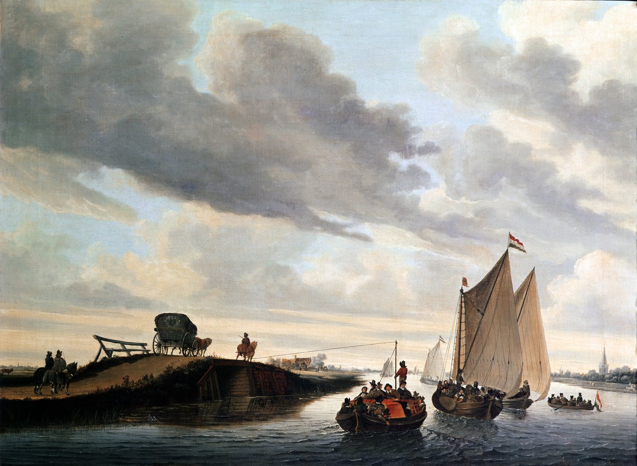 Vodní trenér od Jacob van Ruisdael