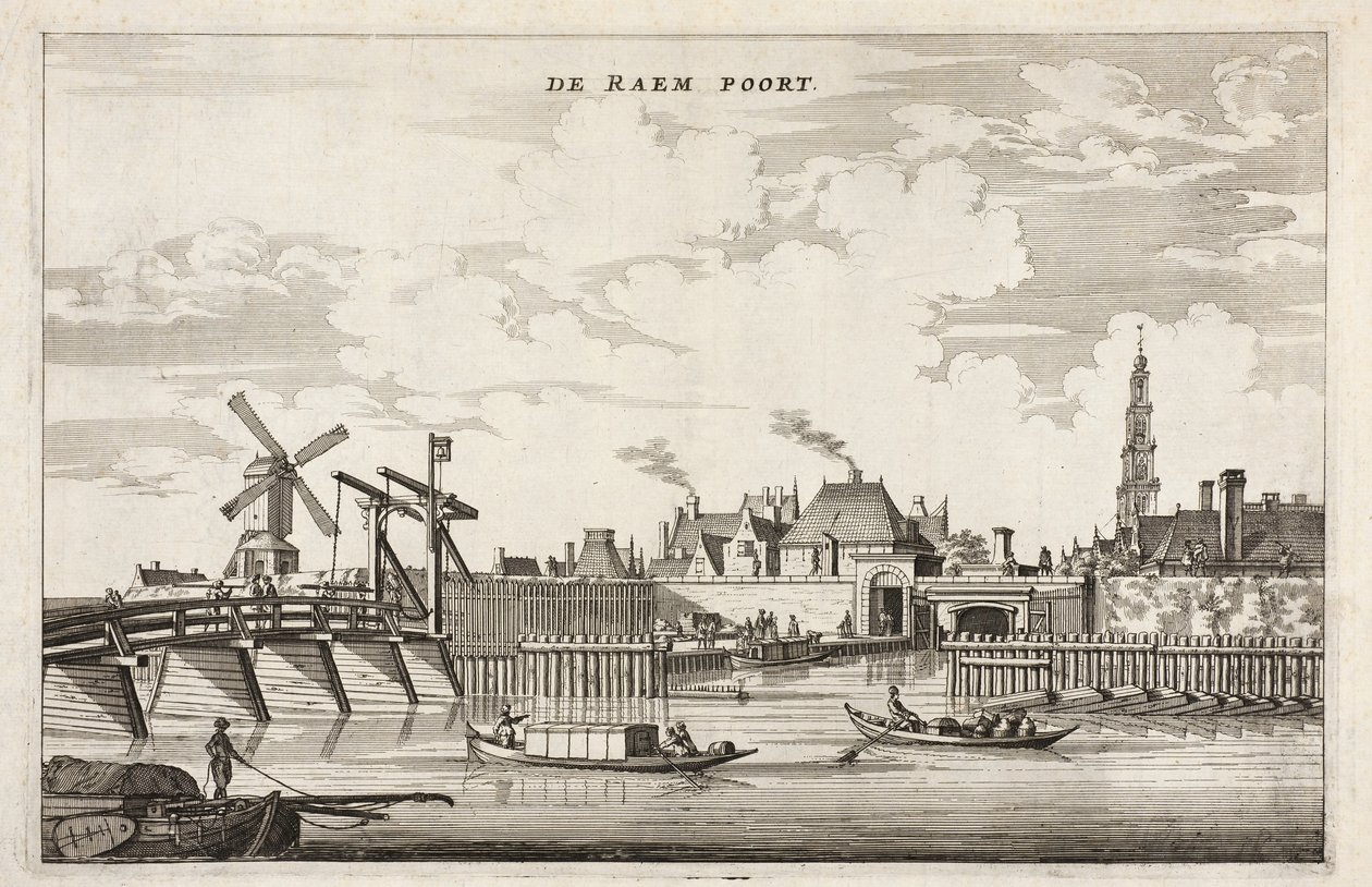 Raemská brána od Jacob van Meurs