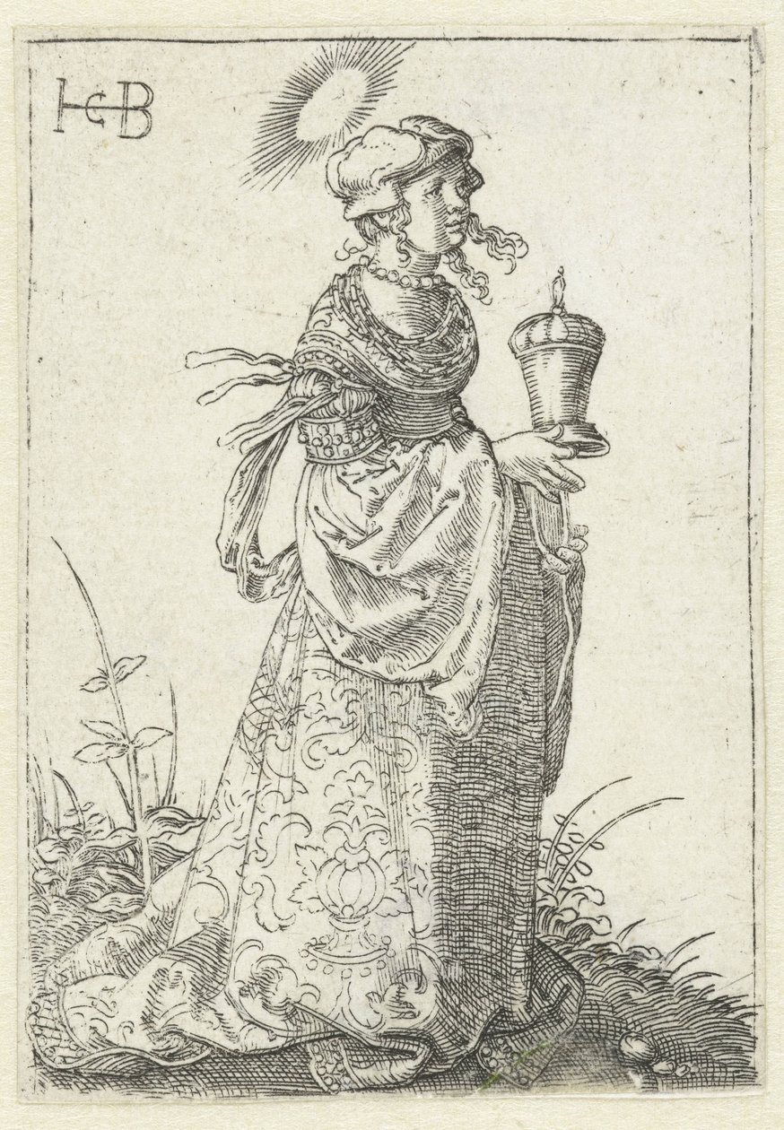Maria Magdalena potkala zalfpot od Jacob Binck