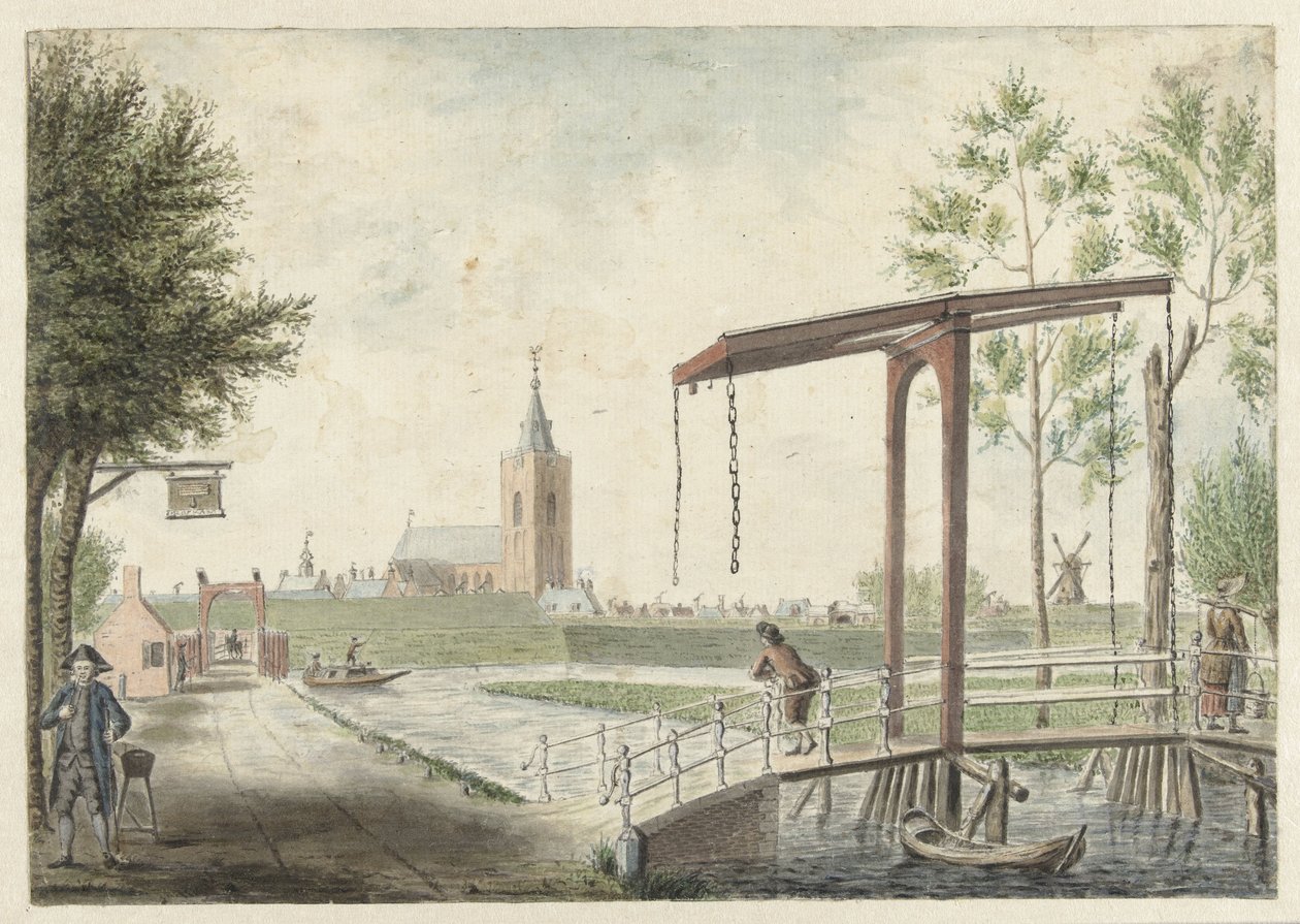 Pohled na Naarden od Jacob Bolten