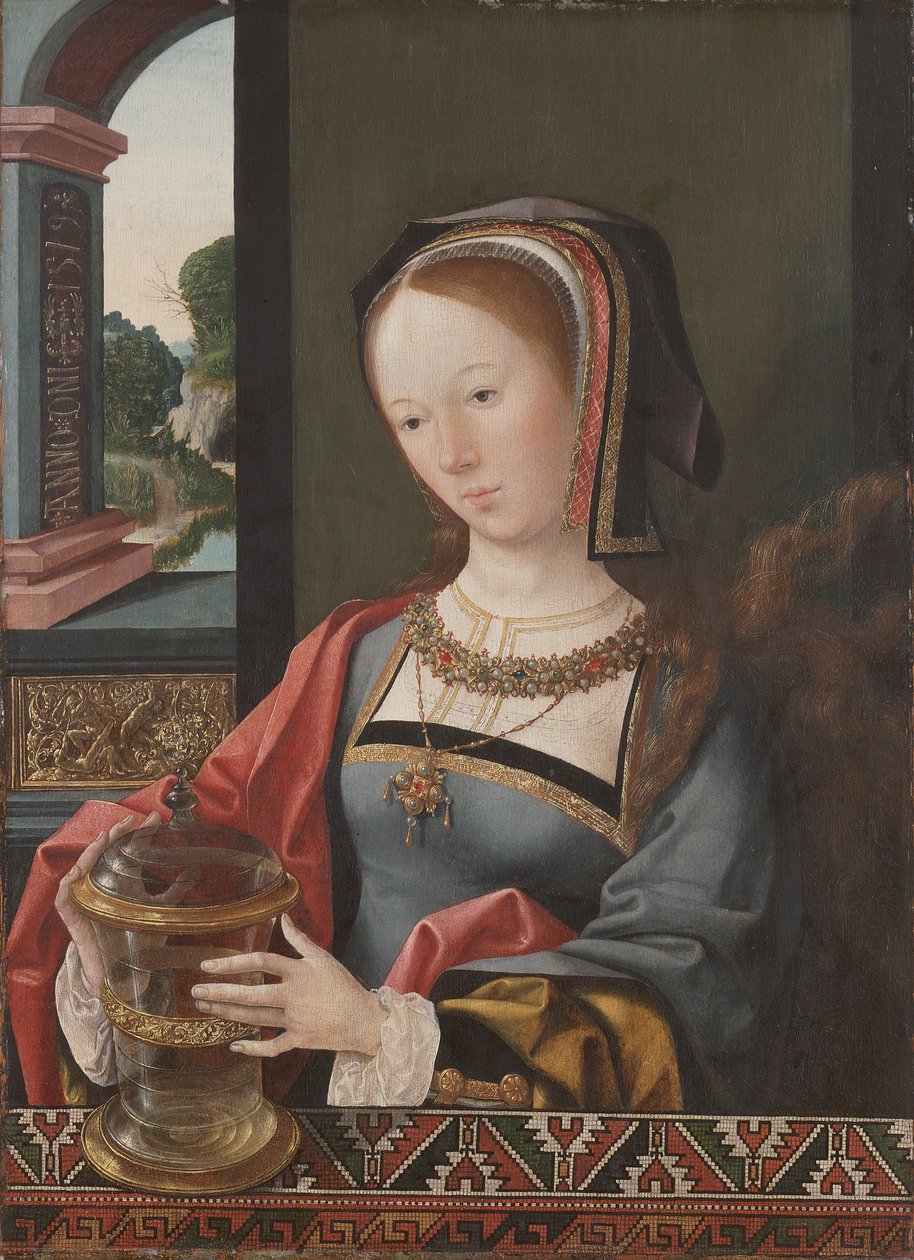 Marie Magdaléna od Jacob Cornelisz van Oostsanen