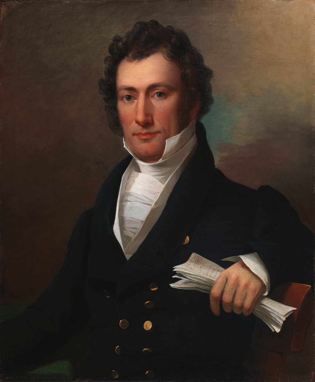 Joshua Tevis, 1827. od Jacob Eichholtz