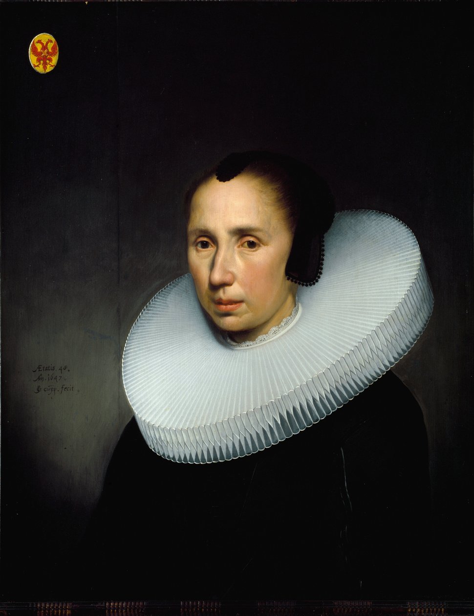 Portrét Emerantie Driel (malba od Jacob Gerritsz Cuyp