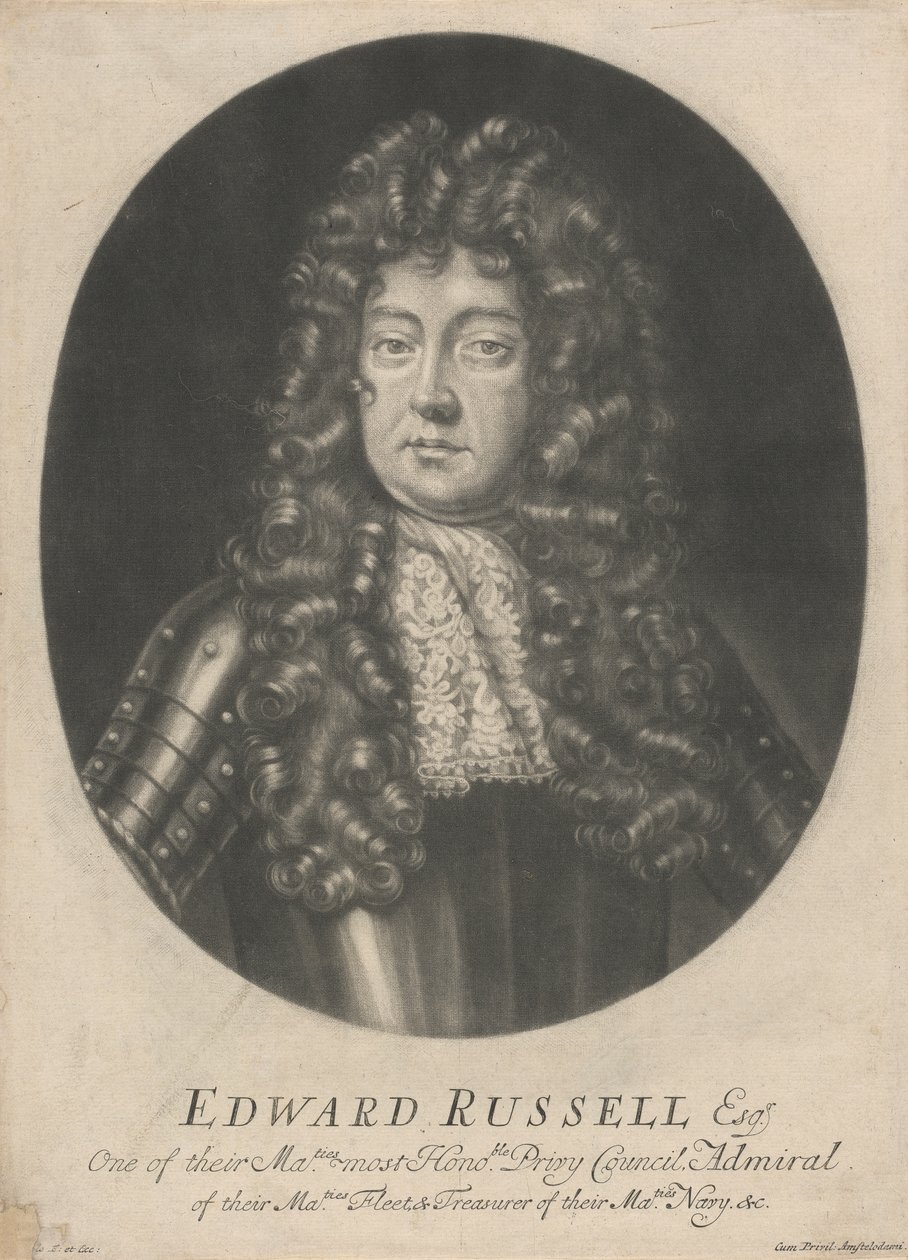 Edward Russell, hrabě z Orfordu od Jacob Gole
