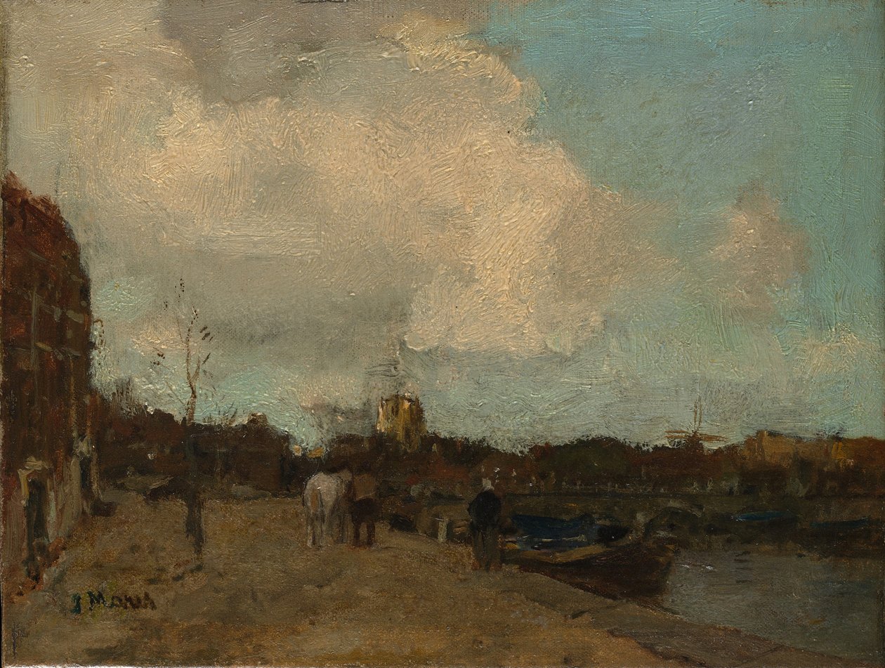 Strana kanálu. od Jacob Henricus Maris