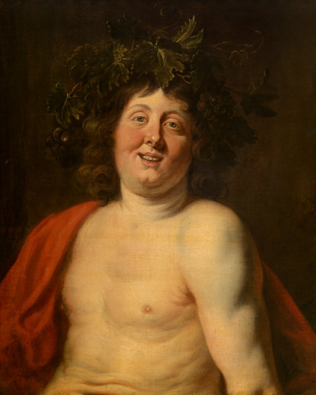 Bacchus (olej na plátně) od Jacob Jordaens