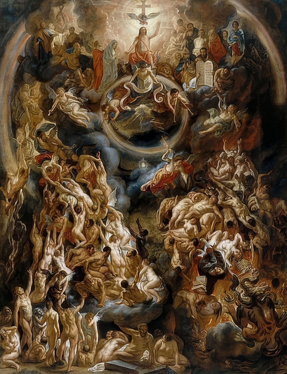 Poslední soud. 1653 od Jacob Jordaens