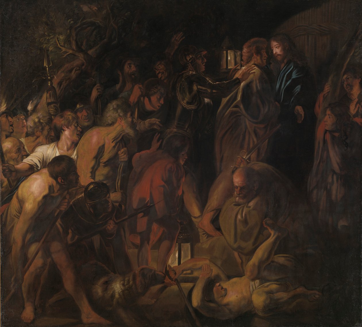 Zrada Krista, pozdní 1650. od Jacob Jordaens