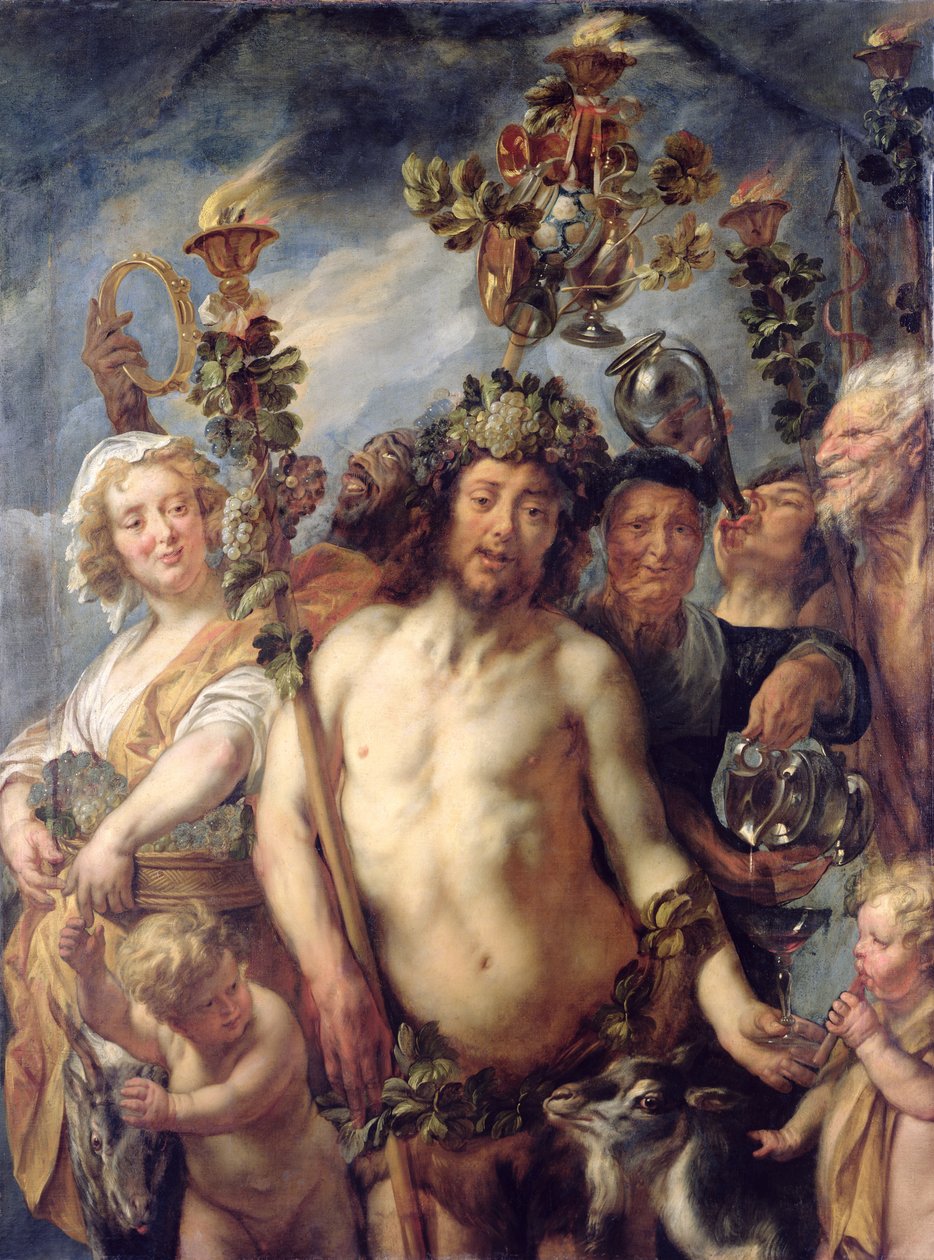The Triumph of Bacchus, c.1640-50 od Jacob Jordaens