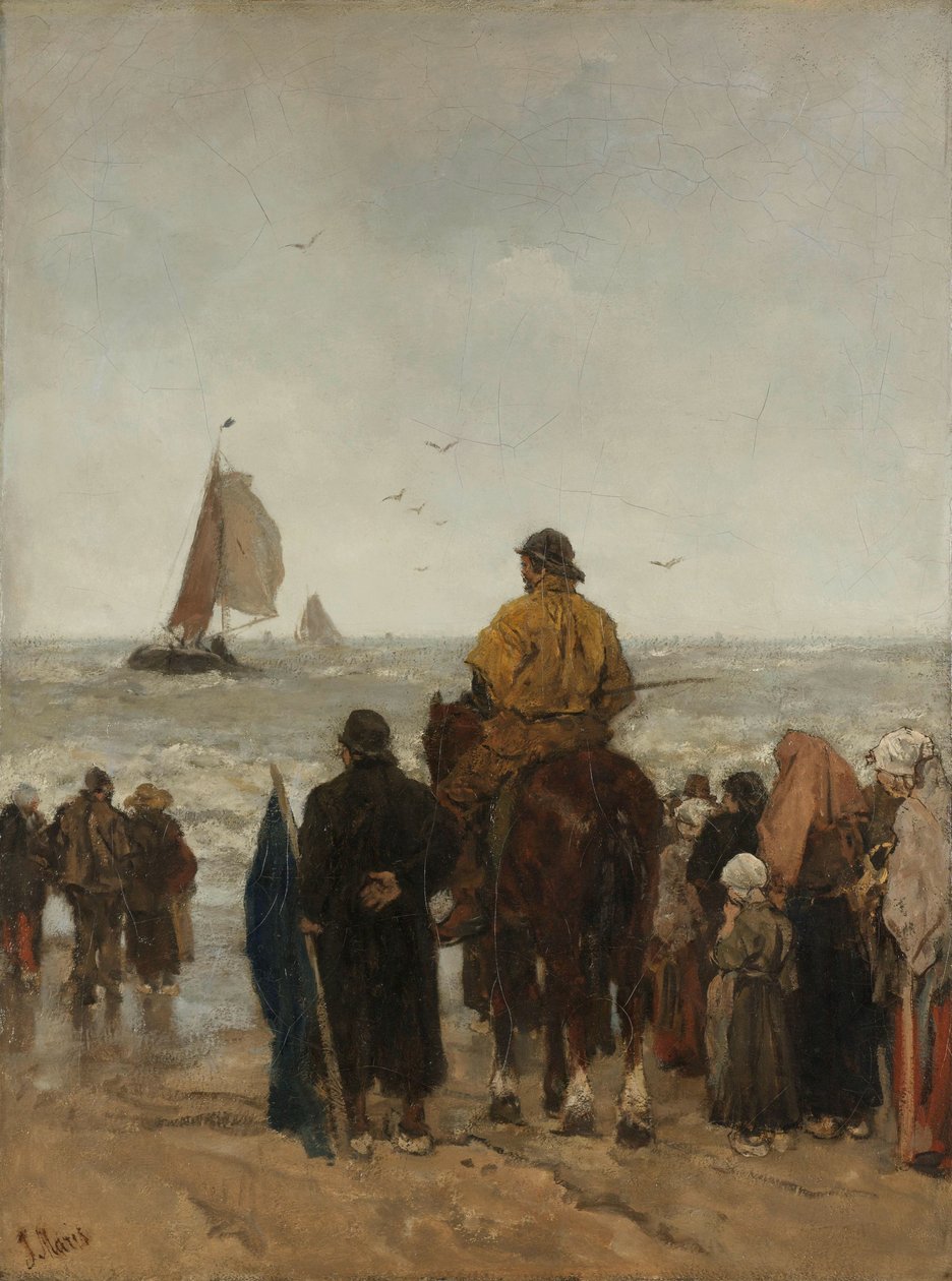 Příjezd člunů Příjezd lodí od Jacob Maris