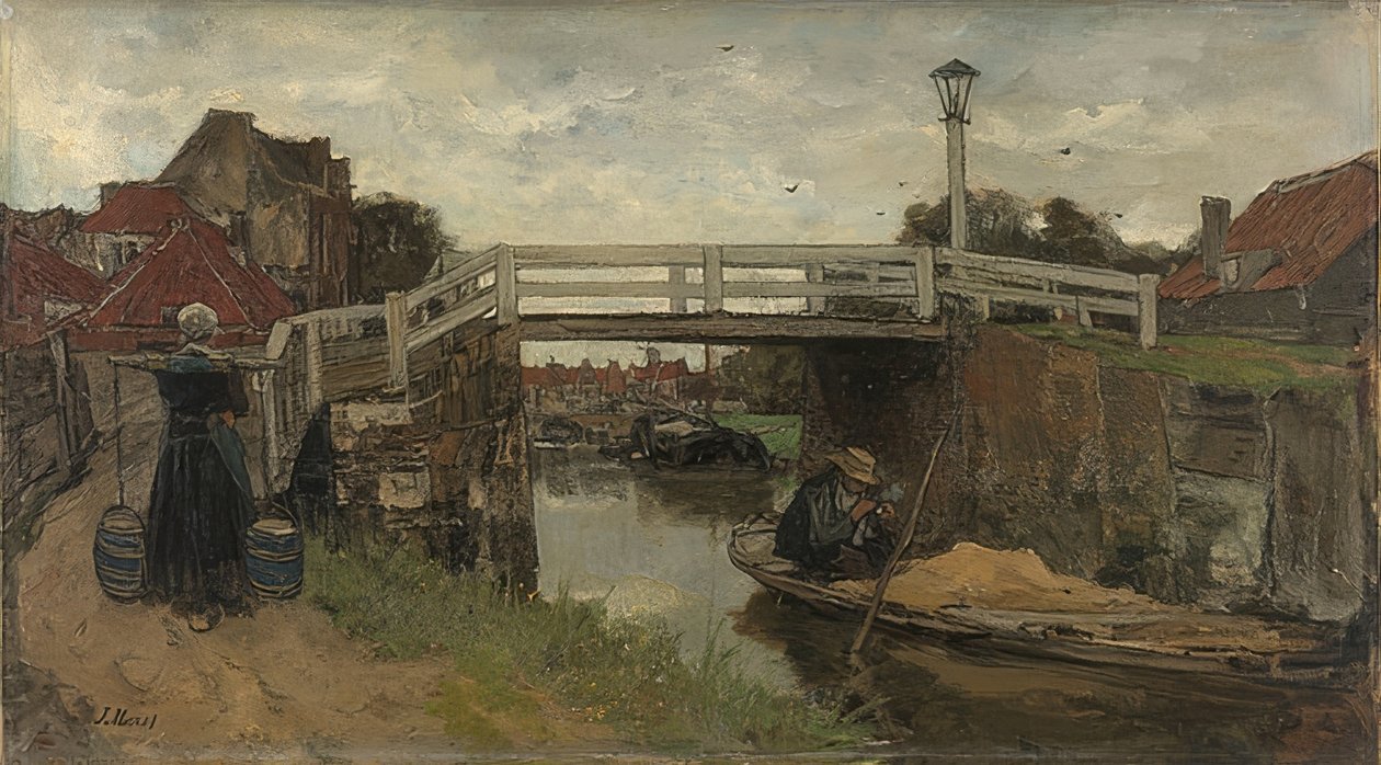 Most. Kolem roku 1879 od Jacob Henricus or Hendricus Maris