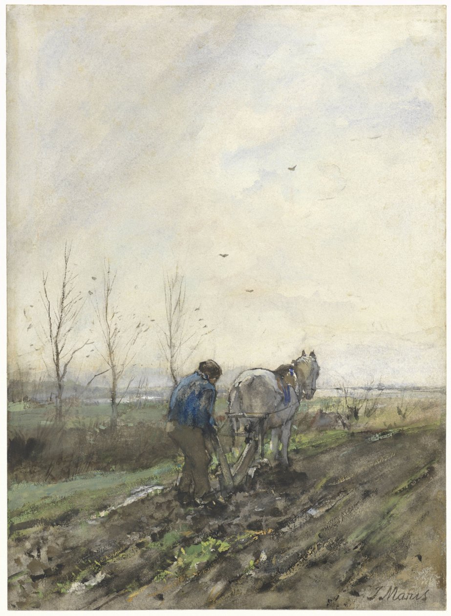 Orat farmář od Jacob Maris