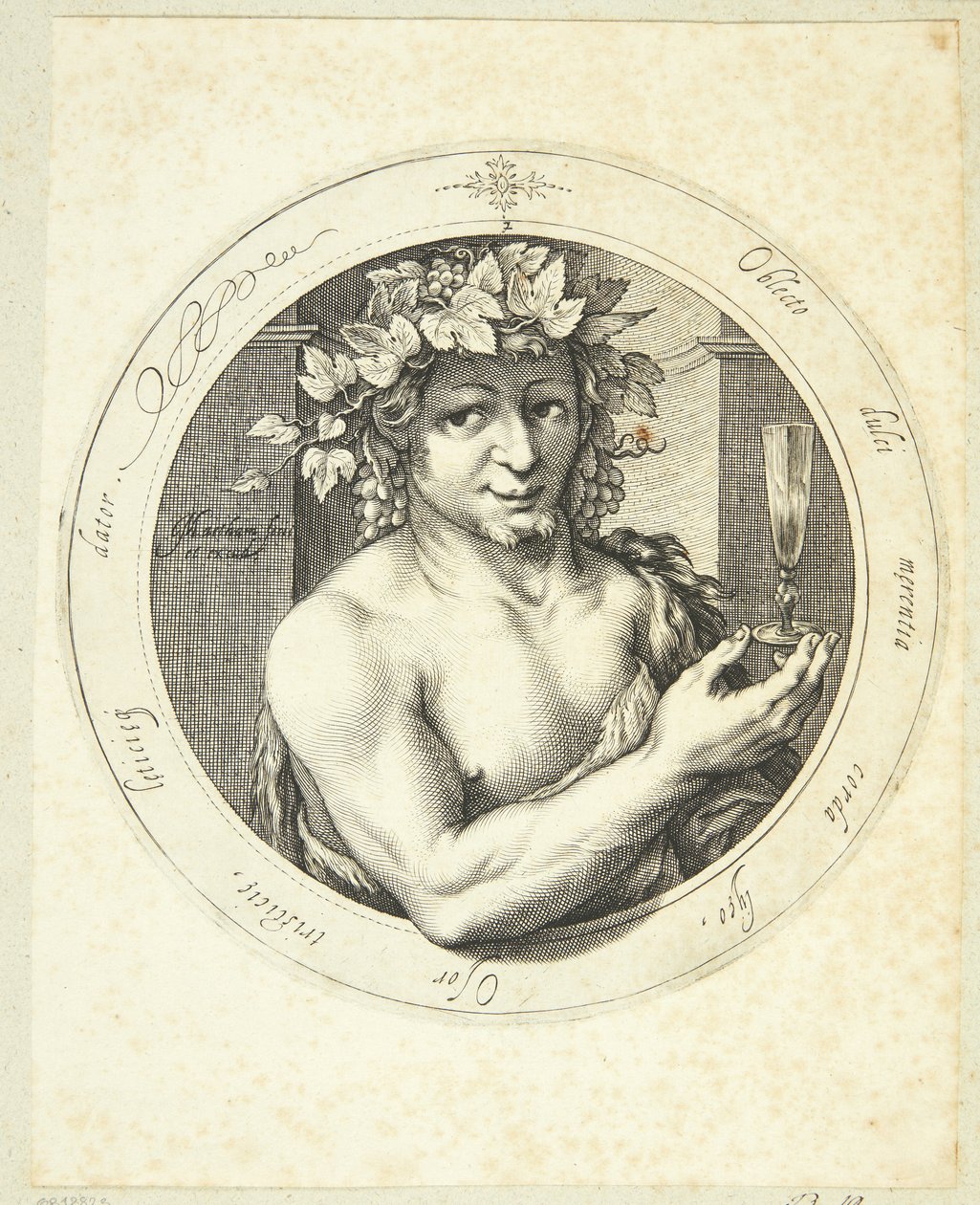 Bacchus od Jacob Matham