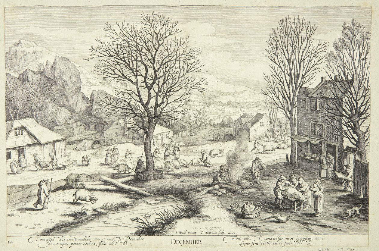 prosinec od Jacob Matham