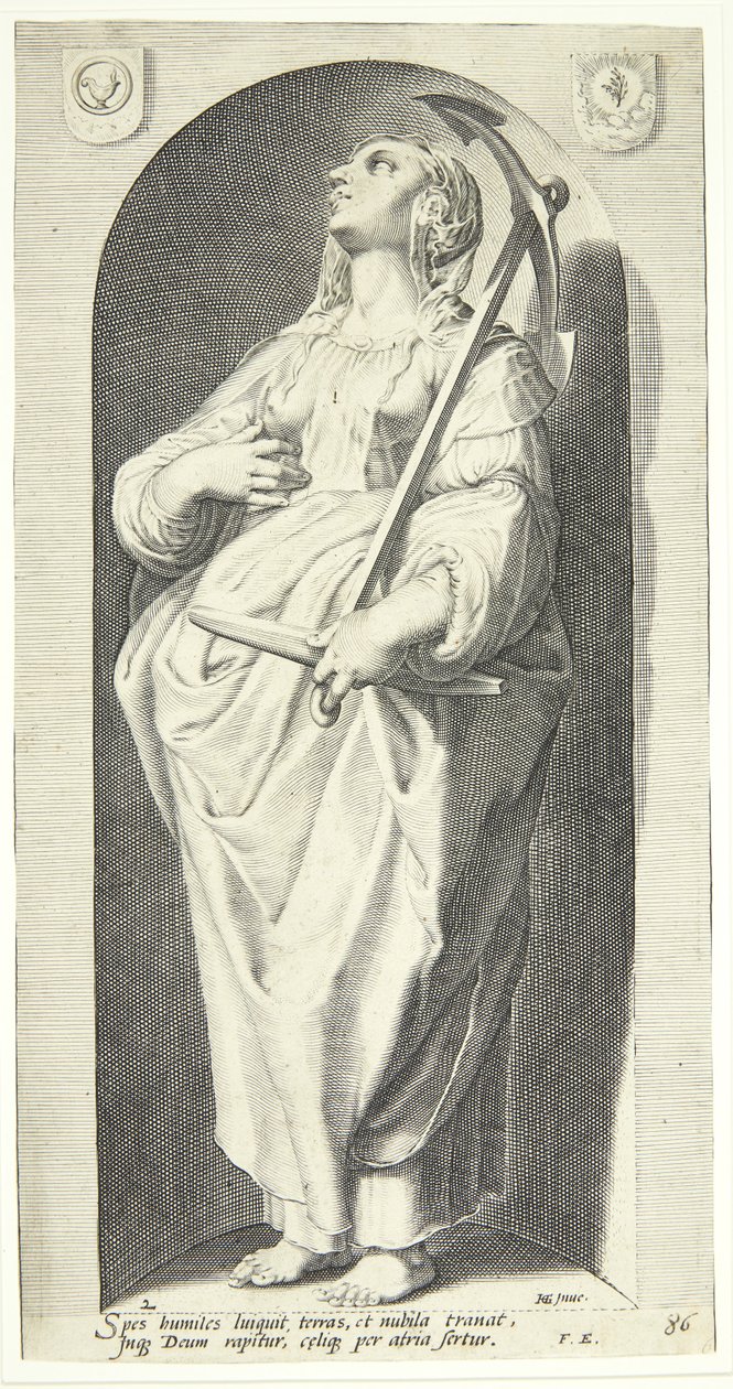 Naděje od Jacob Matham