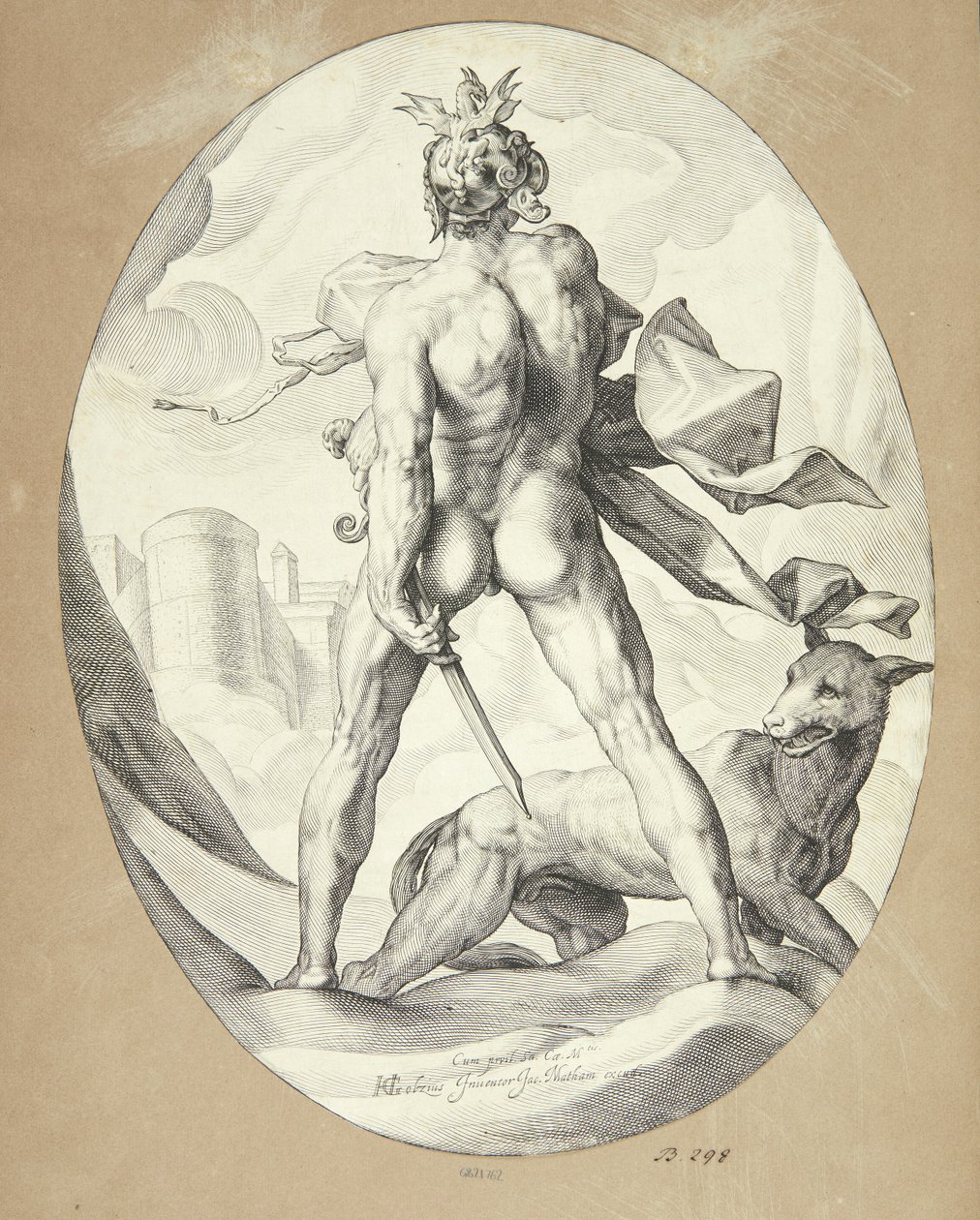 Mars od Jacob Matham