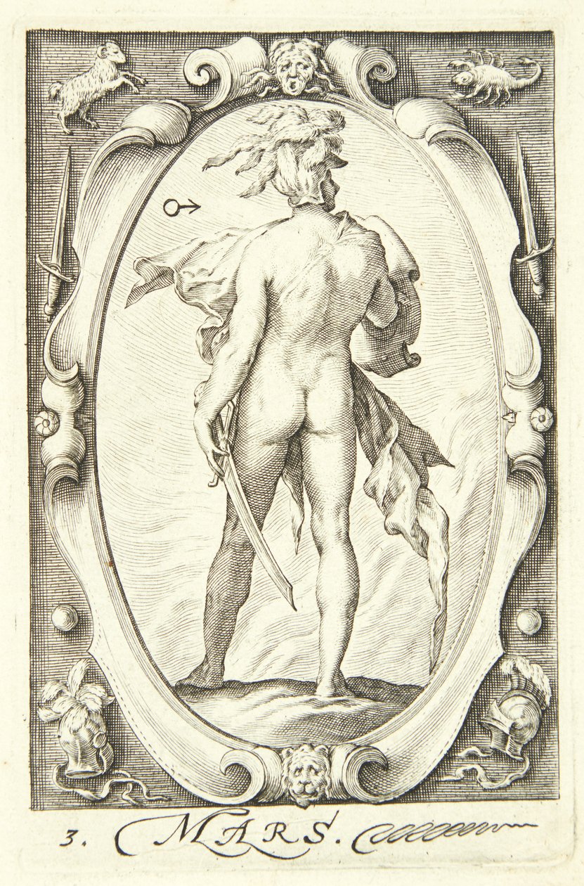 Mars od Jacob Matham