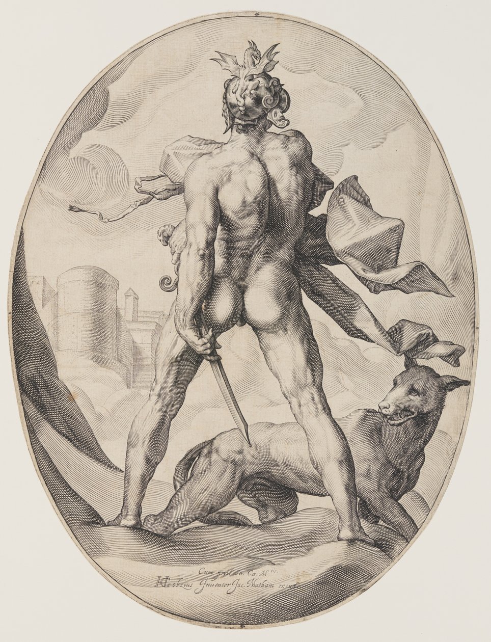 Mars od Jacob Matham