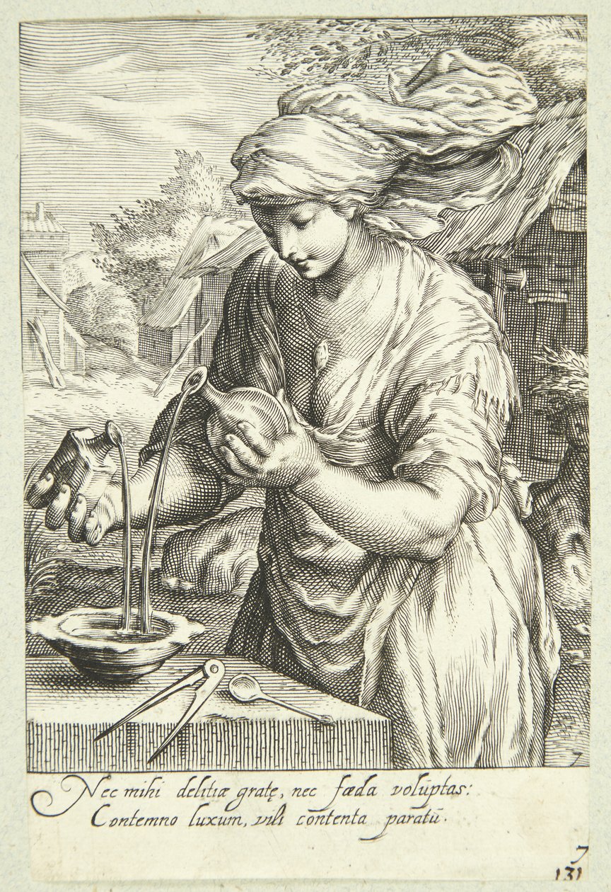 Umírněnost od Jacob Matham