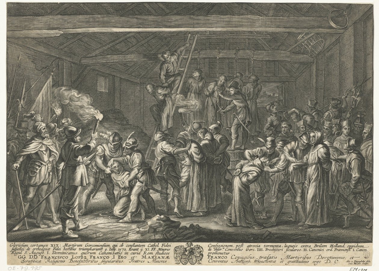Mučedníci z Gorkumu, 1572 od Jacob Neefs