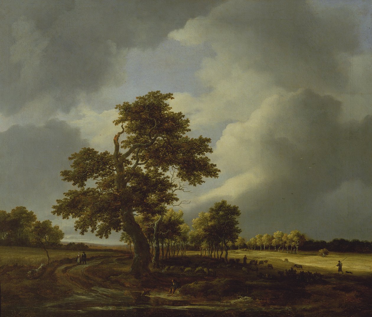 Krajina od Jacob van Ruisdael