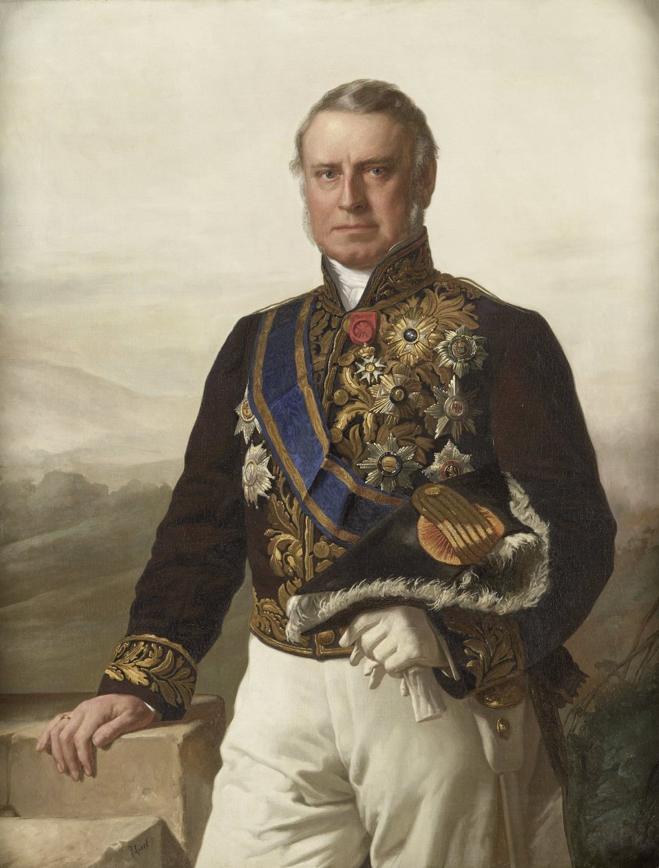 Karel Ferdinand Pahud (1803-73). generální guvernér (1855–1861) od Jacob Spoel