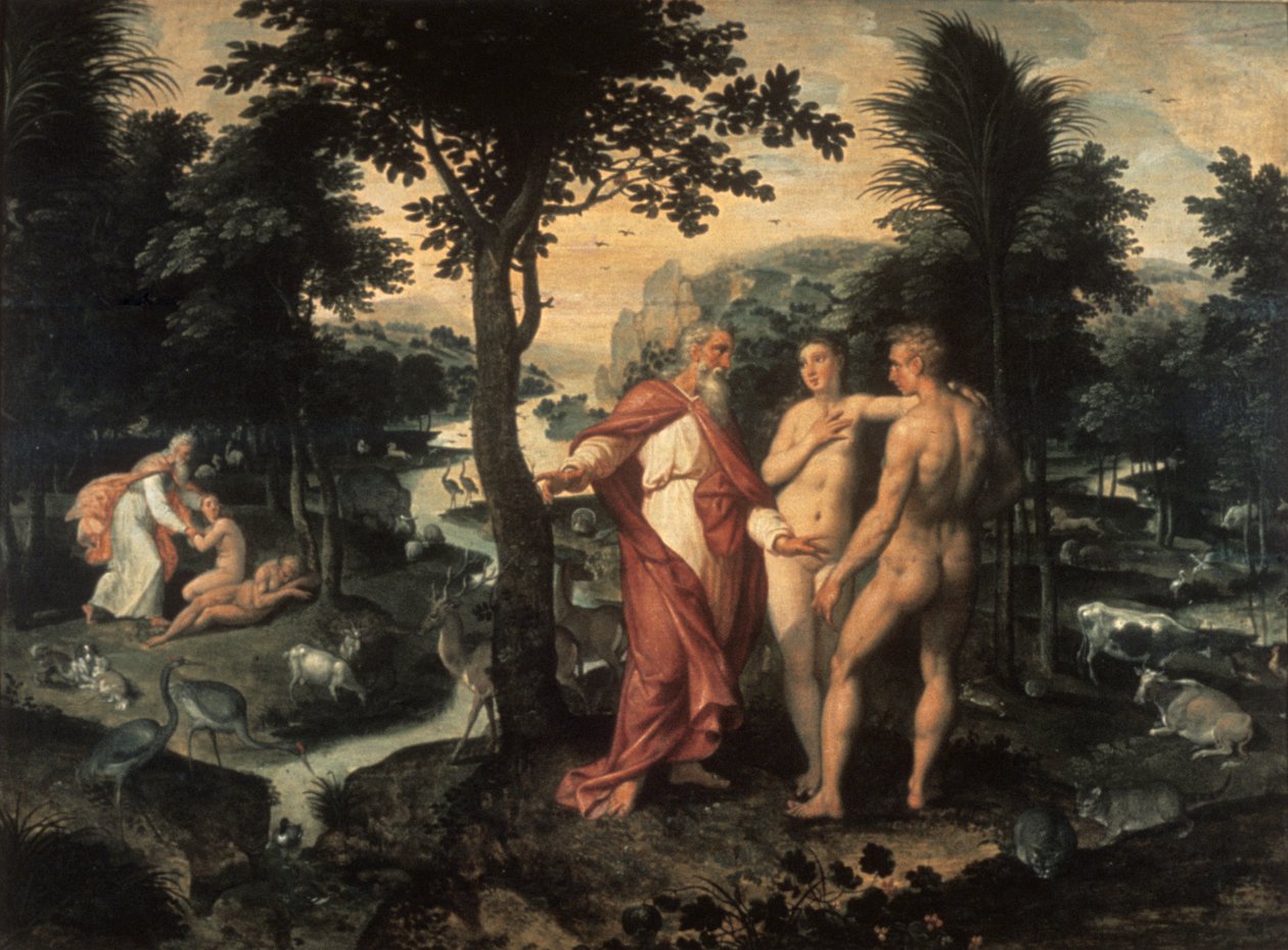 The Garden of Eden, c1580 od Jacob de Backer