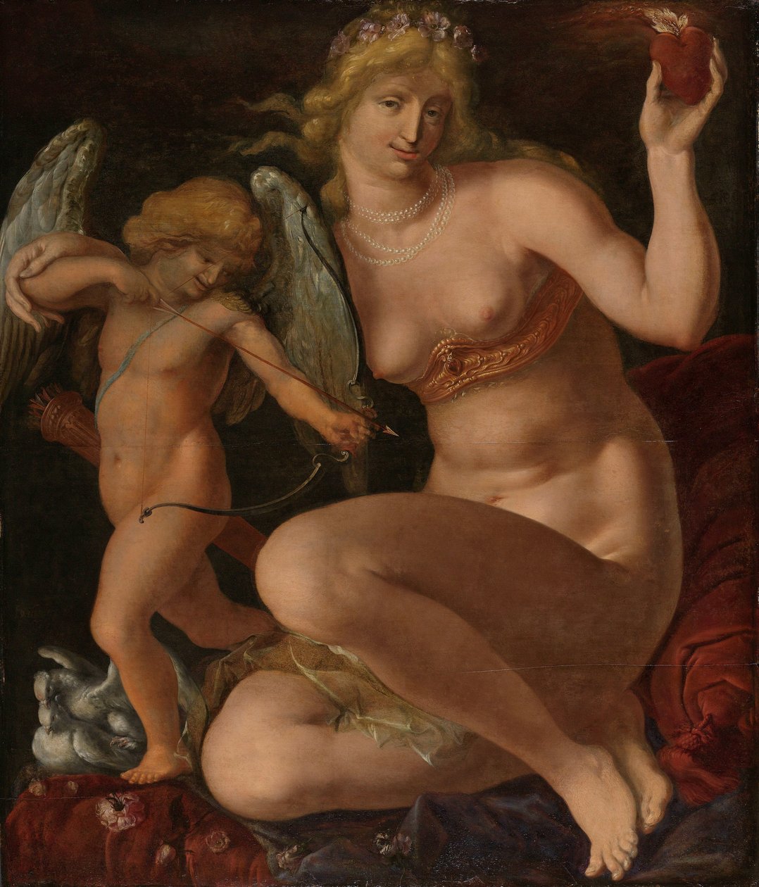 Venuše a Amor od Jacob de Gheyn (II)