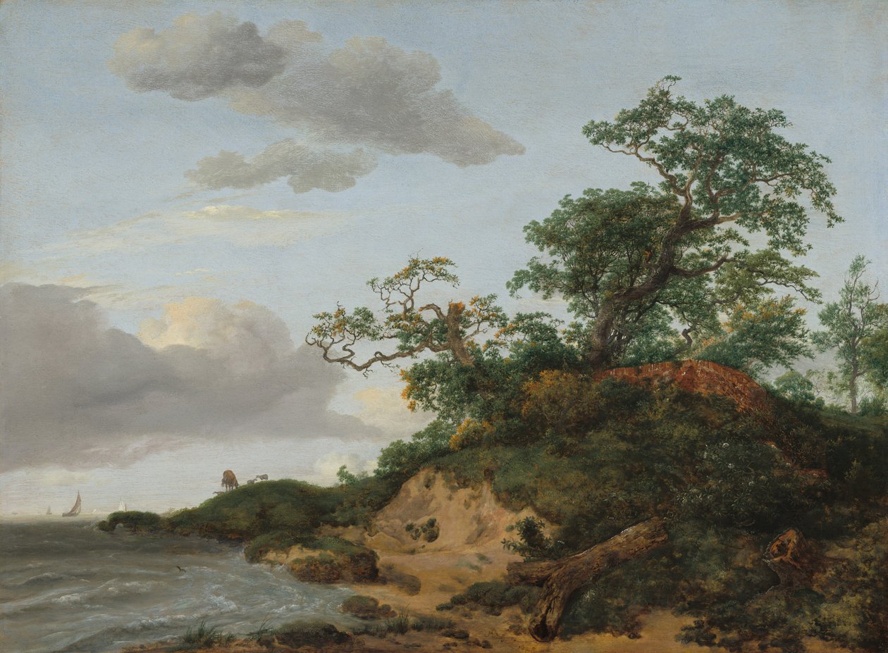 Duny u moře od Jacob van Ruisdael