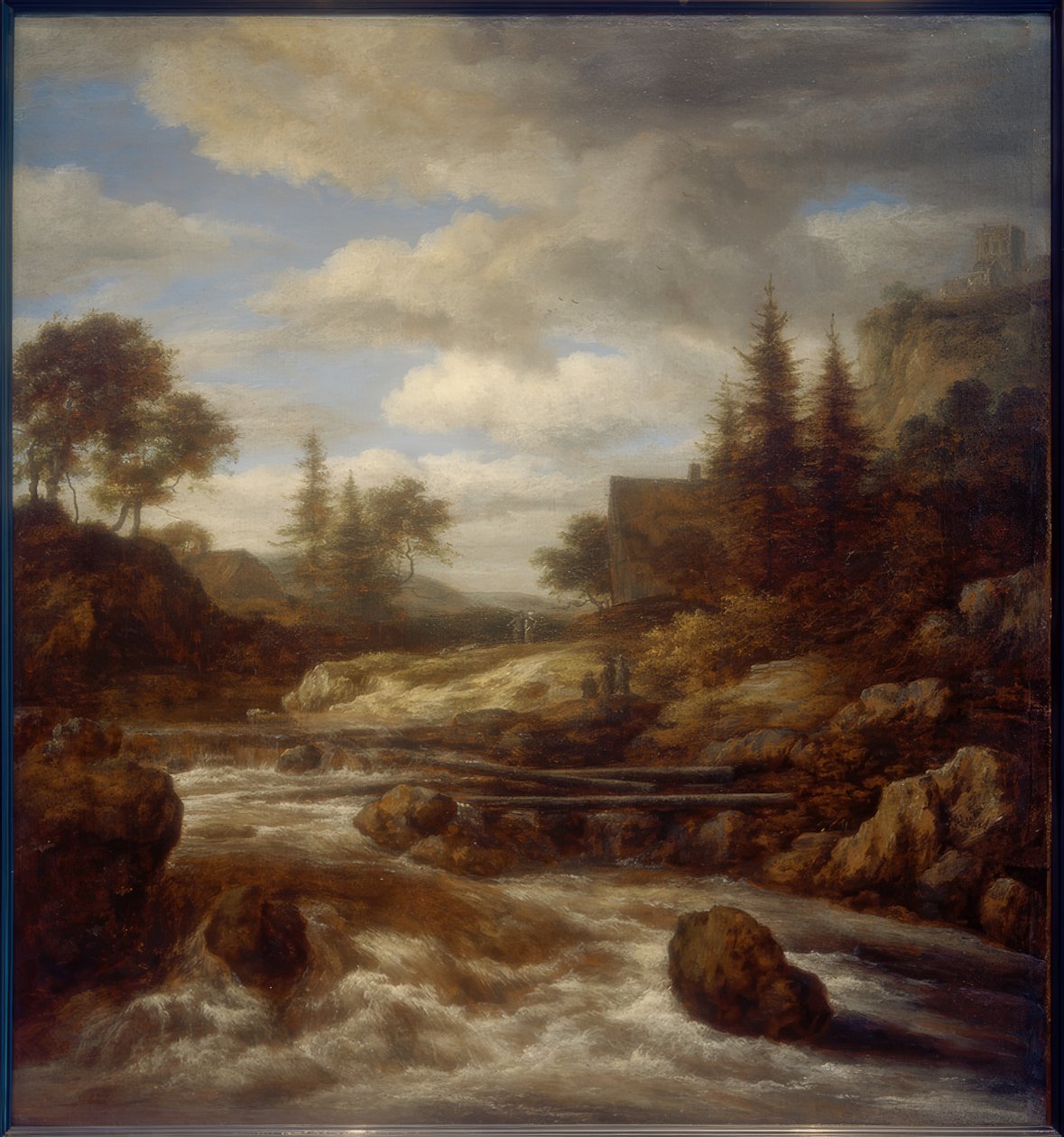 vodopád od Jacob van Ruisdael