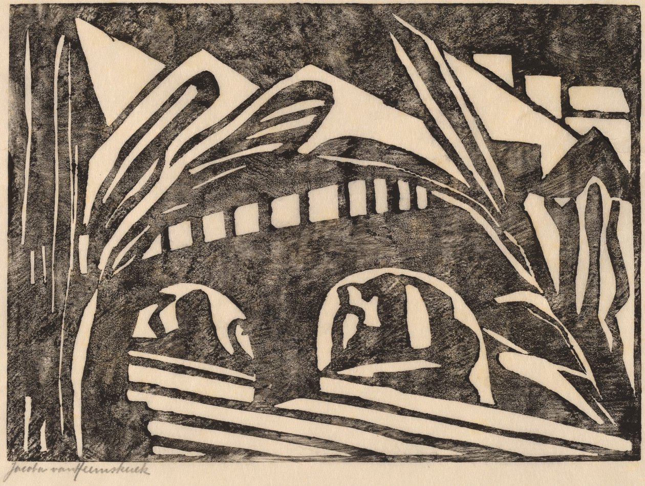Most, 1916. od Jacoba van Heemskerck van Beest