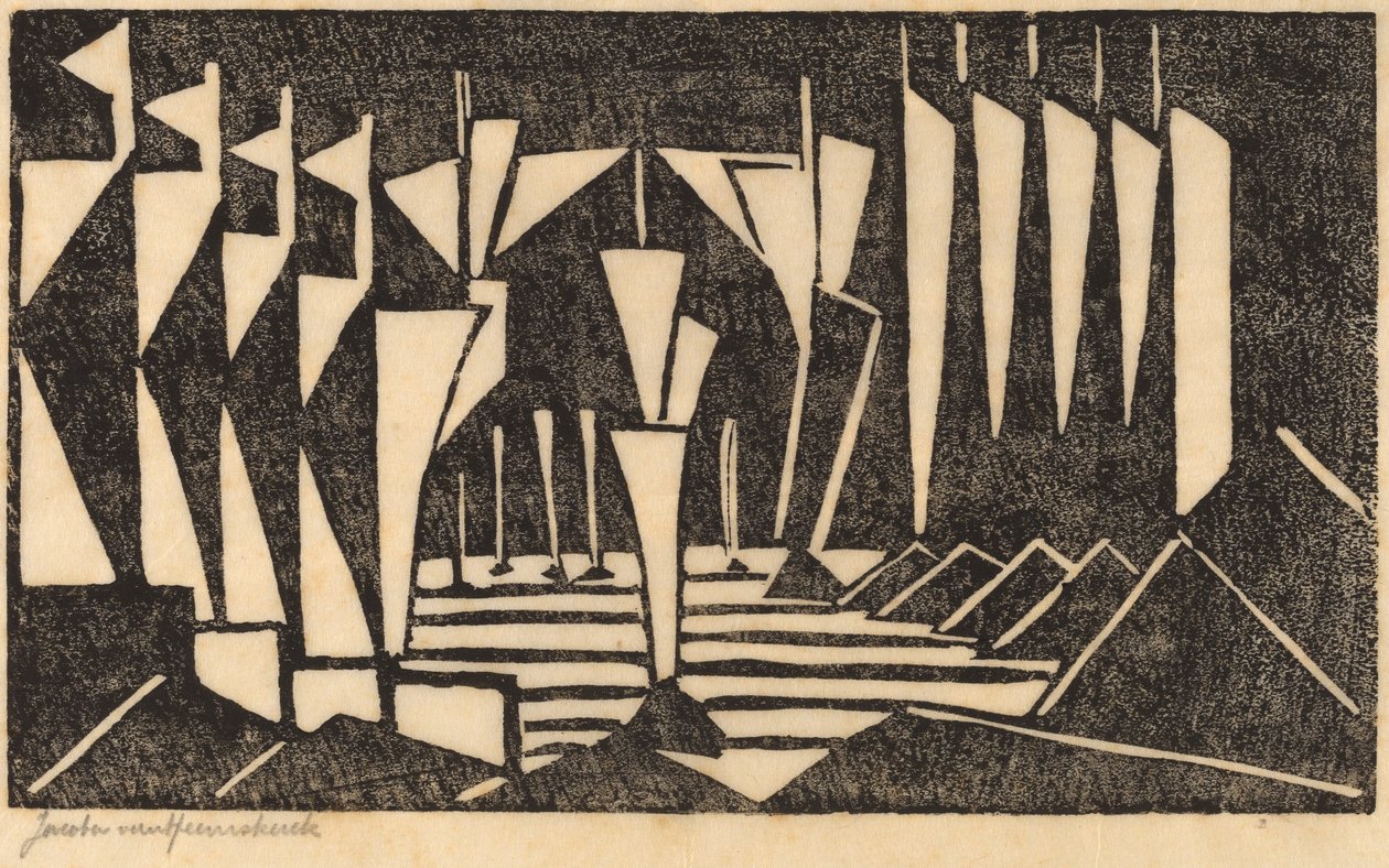 Stylizované plachetnice od Jacoba van Heemskerck van Beest