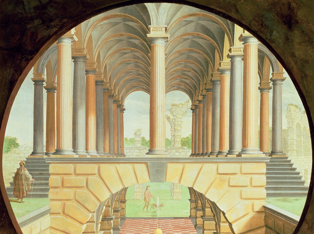 Architektonické Capriccio od Jacobus Saeys