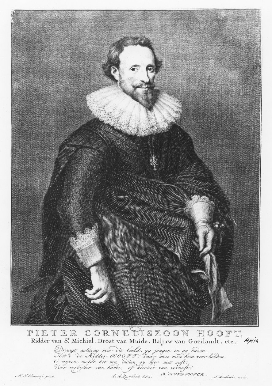 Pieter Corneliszoon Hooft od Jacobus Houbraken